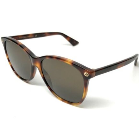 Gucci Women's Havana and Brown Sunglasses! - Picture 1 of 4